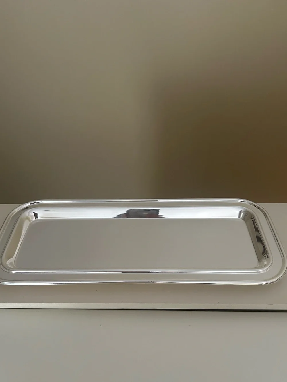 Williams Sonoma heirloom, silver condiment tray